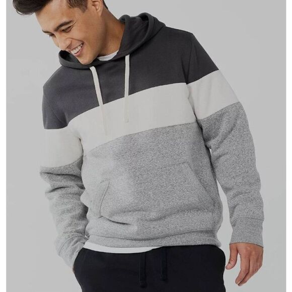 Sonoma Goods For Life YOUTH 2X Colorblock Hoodie. Measures approx 22 pit to pit, - Picture 1 of 7